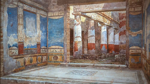 archeologicke muzeum neapol pompeje