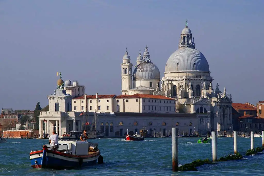 Bazilika Santa Maria della Salute v Benátkách v Itálii