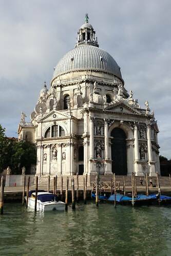Bazilika Santa Maria della Salute v Benátkách v Itálii