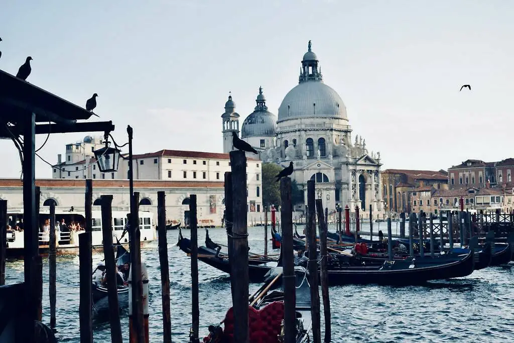Bazilika Santa Maria della Salute v Benátkách v Itálii