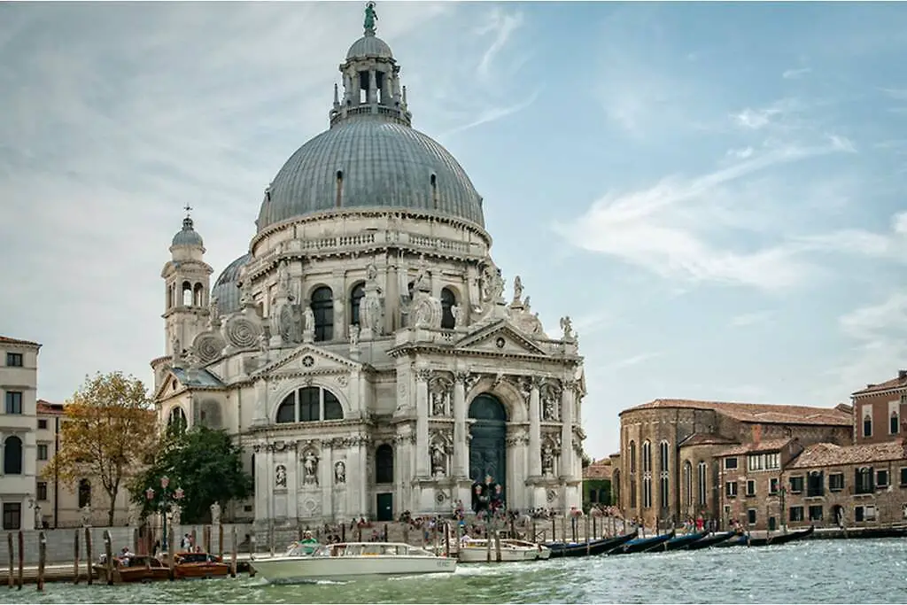 Bazilika Santa Maria della Salute v Benátkách v Itálii