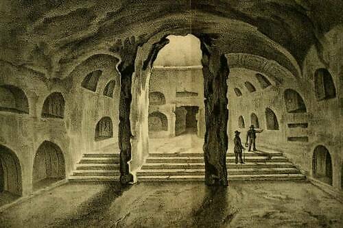 neapol italie katakomby san gennaro