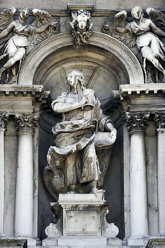 Bazilika Santa Maria della Salute v Benátkách v Itálii