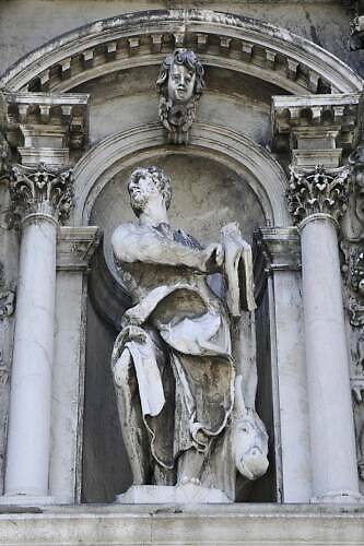 Bazilika Santa Maria della Salute v Benátkách v Itálii