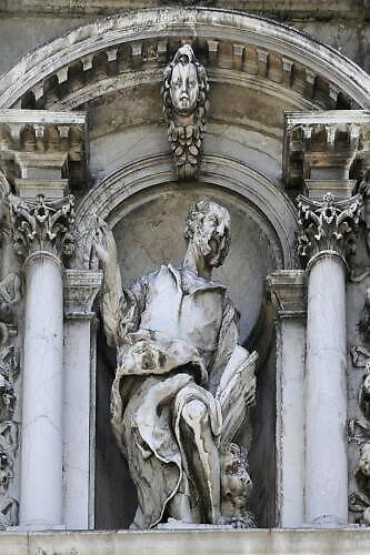 Bazilika Santa Maria della Salute v Benátkách v Itálii