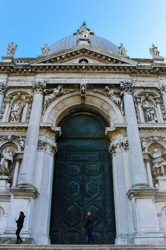 Bazilika Santa Maria della Salute v Benátkách v Itálii