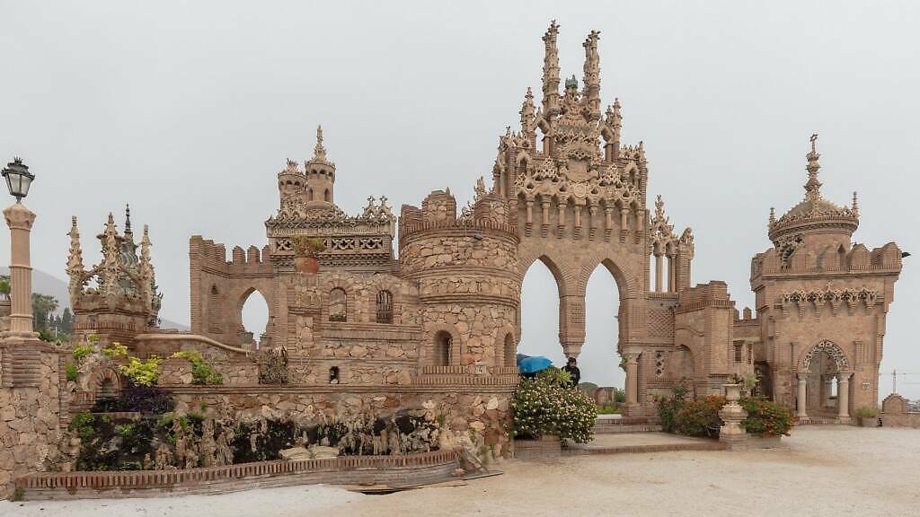 castillo de colomares malaga spanelsko