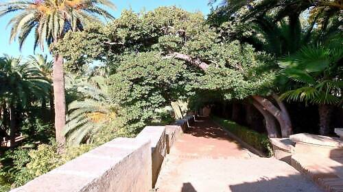 Zámecké zahrady Carmen de los Mártires v Granadě