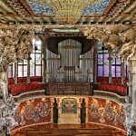 Koncertní sál Palau de la Música Catalana v Barceloně