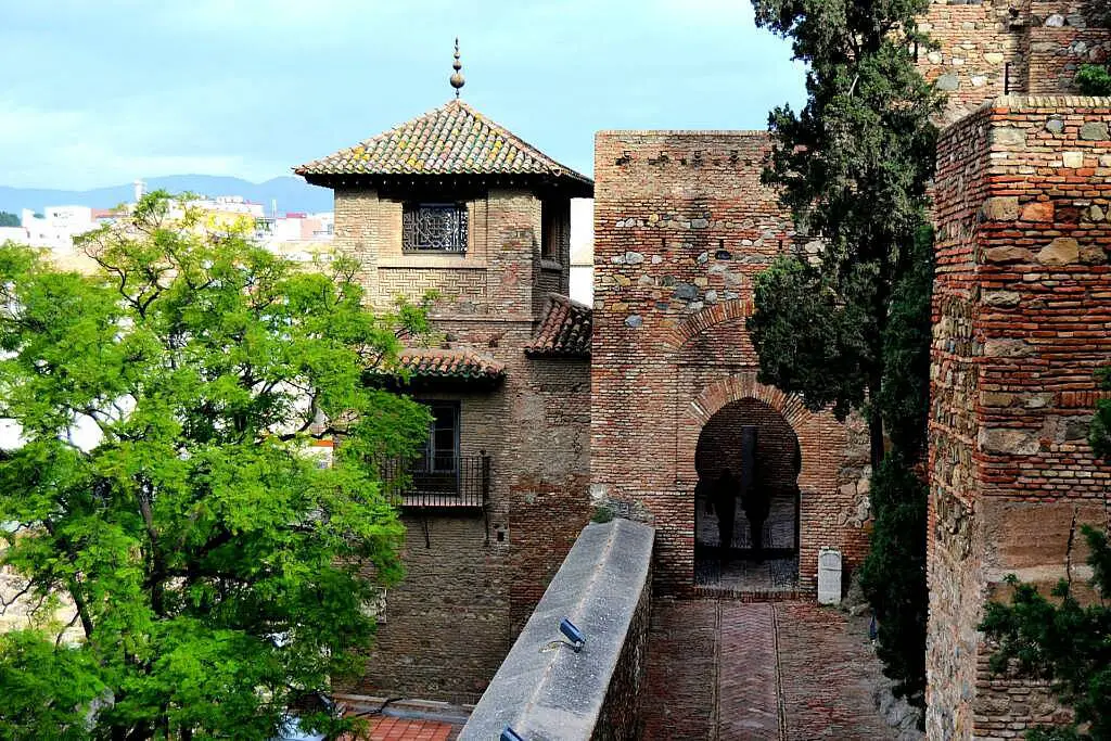 Pevnost Alcazaba v Málaze