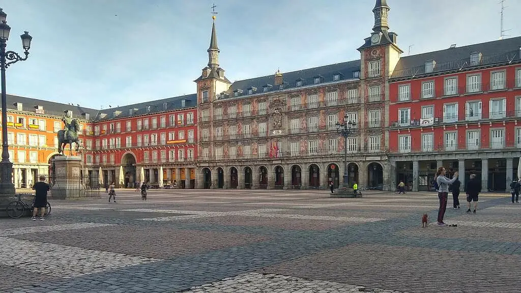 Hlavní náměstí v Madridu (Plaza Mayor de Madrid)