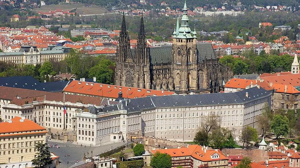 Pražský hrad s katedrálou
